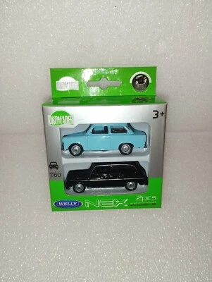 Modelli Trabant 601/Austin Taxi London Welly 1:60 LEGGI DESCRIZIONE - Immagine 1 di 4