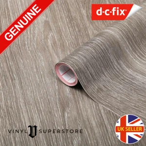 D-C FIX PELLICOLA VINILE AUTOADESIVA IN ROVERE SHEFFIELD GRIGIO PERLA APPICCICOSA POSTERIORE 90cm - Foto 1 di 4