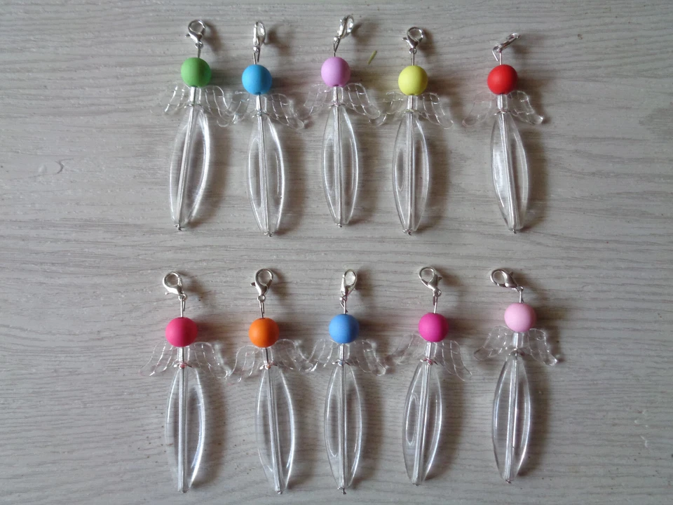 5 XXL-Schutz-Engelanhänger/Charm  MIX - Bild 1 von 1