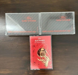 Ford Audio System Demonstration Tape (Cassette) Lot of 3 - Picture 1 of 6