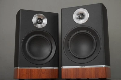 Tannoy Platinum B6 Schwarz/dunkles Holz - Regallautsprecher, Paar | Neu - Bild 1 von 4