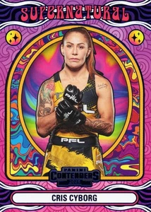 Cris Cyborg #5 Supernatural Blue 2025 Panini Contenders PFL - Picture 1 of 2