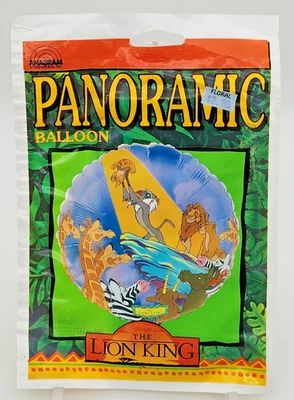 Vintage Anagram Disney's Lion King Panoramic Helium Party Balloon -New, Sealed - Image 1 of 4