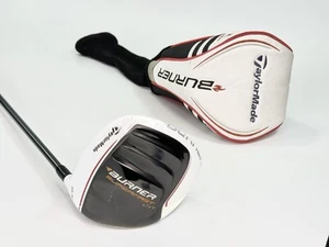 TaylorMade BURNER SUPER FAST 2.0USA 9.5° Regular Flex RH 47.5” Driver + COVER - Picture 1 of 13