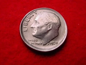 1978 ROOSEVELT DIME MINT COIN ERROR PARTIAL COLLAR COIN!! #479 - Picture 1 of 2