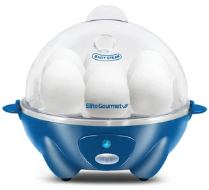 EGC700BL# Rapid Egg Cooker, 7 Easy-To-Peel, Hard, Medium, Soft Boiled Eggs, P... - Picture 1 of 9