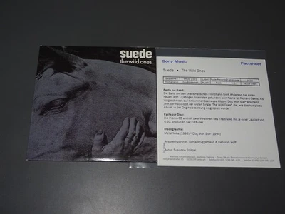 SUEDE - THE WILD ONES / 2 TRACK PROMO-MAXI-CD 1994 IM CARDSLEAVE & PROMO-SHEET - Bild 1 von 3