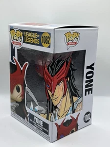 Funko Pop Yone 1082 Custom Artwork COA protector League Of Legends Games - Foto 1 di 9