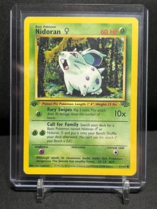 Nidoran 57/64 Pokémon 1999 Jungle 1st Edition - LP - Picture 1 of 1