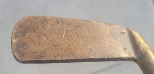 Antique Vtg 1899 Macgregor Willie Dunn New York Hickory Wood Shaft Golf Putter - Picture 1 of 12