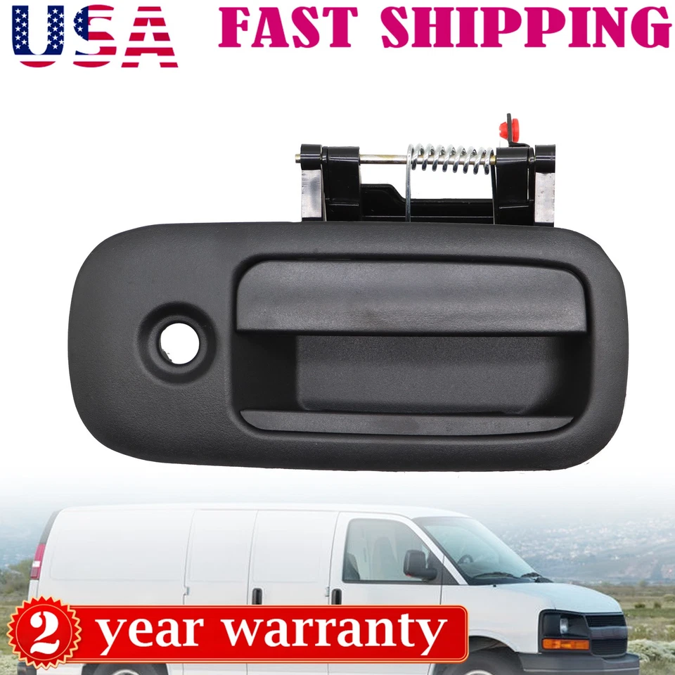 For 2010-20 Express Savana Van Door Handle Outside Sliding Rear Passenger Side Foto 1 de 4