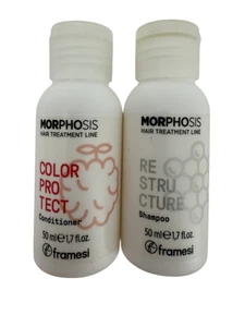 Framesi Morphosis Hair Treatment Restucture Shampoo & Color Protect Conditioner - Picture 1 of 4
