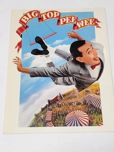 Vintage BIG TOP PEEWEE Promo Movie Program Pressemappe, mit Besetzung und Crew, 1988 - Bild 1 von 12