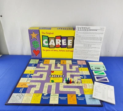 VINTAGE The Original Careers COMPLETE Pressman 1997 Family Kids Finance Game - Image 1 of 4