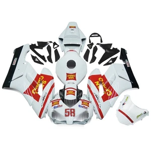 Red White ABS Motor Fairings Kit For Honda CBR1000RR 2004-2005 Bodywork Cowling - Picture 1 of 9