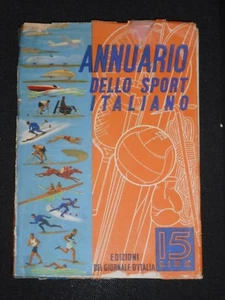 ***ANNUARIO DELLO SPORT 1942*** ED. DEL GIORNALE D'ITALIA - Foto 1 di 8