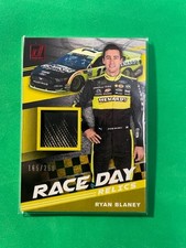 2020 Panini Donruss NASCAR Race Day Relics Holo Red Ryan Blaney #165/250 - RD-RB