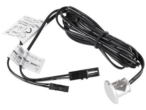 12V MINI-AMP Einbau Möbel Touch Schalter Dimmer 24W Touchdimmer 2m Kabel chrom - Bild 1 von 4