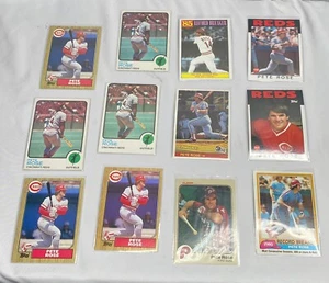 Pete Rose Phillies Lot 49 Baseball Cards MLB Philadelphia Reds Sports Cards - Picture 1 of 16