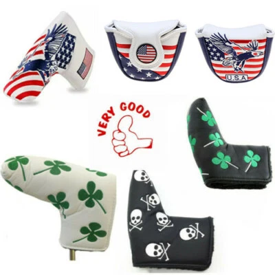 Чехлы для паттеров для гольфа чехлы для головок клюшек лезвия разные стили палец десять быстрая доставка - Изображение 1 из 4