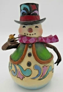 Jim Shore Heartwood Creek Snowman "Sno' Time like Wintertime"  -  #4022931 - Picture 1 of 6