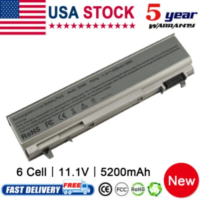 Batería nueva para laptop Dell Latitude E6400 E6410 E6500 E6510 PT434 W1193 4M529 Foto 1 de 4