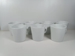 7 X Schonwald White Coffee Cups Germany 6207 - Picture 1 of 21