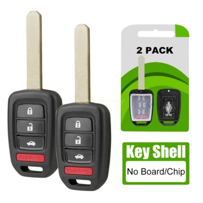 2 Para 2014 2015 2016 2017 2018 Honda CR-V Carcasa Remoto Carcasa Coche Llavero Cubierta 4B Foto 1 de 4