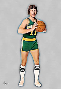 Tom Izzo "Northern Michigan Basketball" Original Pop Art Druck - 13 x 19 Poster - Bild 1 von 1
