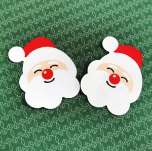 Nippies Nippies Nippies Nippelabdeckungen selbstklebend feine Köpfe Weihnachtsmann Santa Christmas sexy - Bild 1 von 3