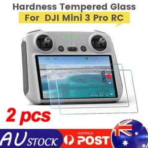 2X Tempered Glass Screen Protector Protective Film For DJI MINI 3 PRO RC Acc - Picture 1 of 13