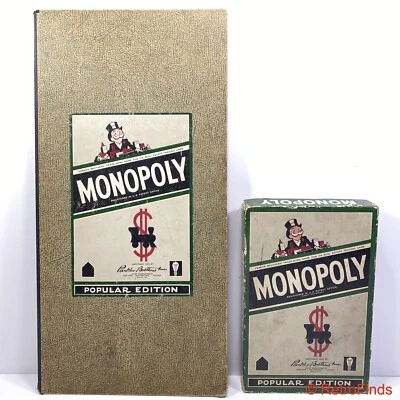 Monopoly 1954 Edición Popular Completo De Colección con Caja Foto 1 de 4