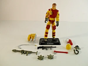 Hasbro G.I Joe Persecución de Cobra 2010 3 3/4" figura soplete con accesorios - Imagen 1 de 9