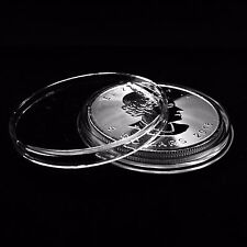 10 Airtite Coin Holders Capsules for Canadian 1 oz Silver Maple Leaf 38mm