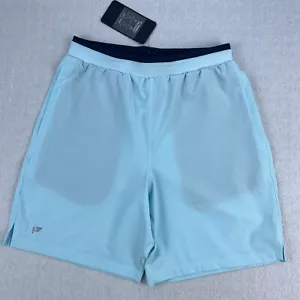 Fabletics Fundamental Shorts II Mens S 7" Inseam Unlined Light Blue NEW - Picture 1 of 13