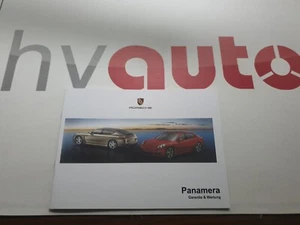 Porsche Panamera 970 Checkbook Service Warranty And Maintenance 2009 - 2014 - Picture 1 of 12