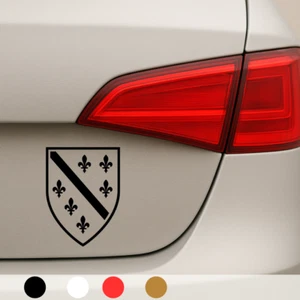 2x Sandzak Bosnia Bosniak Balkan Aufkleber 10x13cm Auto Laptop Sticker Decal - Bild 1 von 4