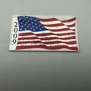 Calcomanía DAV American Flag 2009 ventana adhesiva estática veteranos discapacitados W6 - Imagen 1 de 12