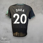 Patson Daka Signed Official 22/23 Leicester City Away Football Shirt COA