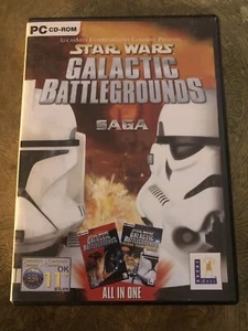 STAR WARS GALACTIC BATTLEGROUNDS SAGA pc & CLONE CAMPAIGNS ADD-ON EXPANSION (A) - Picture 1 of 3