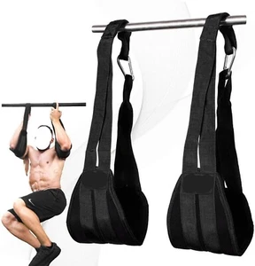 Ab Straps for Hanging Leg Raises - Heavy-Duty, Padded, Adjustable & Durable Desi - Picture 1 of 24