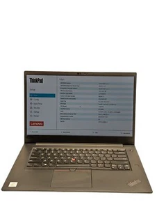Lenovo Thinkpad P1 Gen 3 i7 2.6GHZ 15" 64GB RAM 512GB SSD Grade D - Picture 1 of 9