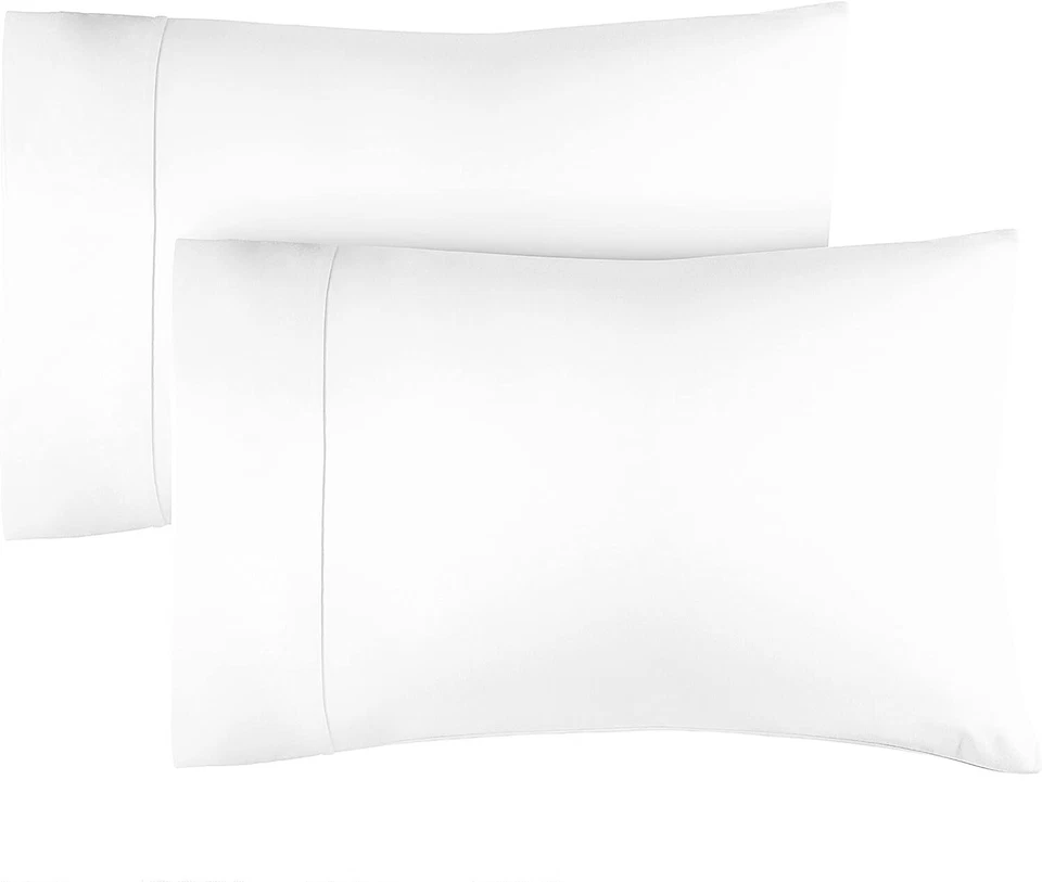 400 Thread Count 2 Pillowcase Set, 100% Cotton Soft Pillow Covers by CGK Linens - Image 1 of 3