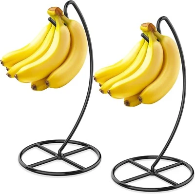 Banana Holder 2Pack-Banana Hanger Banana Tree Holder Metal Banana Stand H-USA - Image 1 of 4