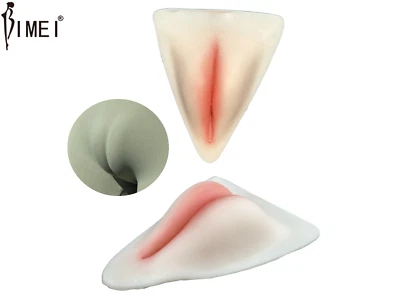 BIMEI Camel Toe Pads Men Underwear Silicone Hiding Gaff For Transgender Cosplay - Image 1 of 4