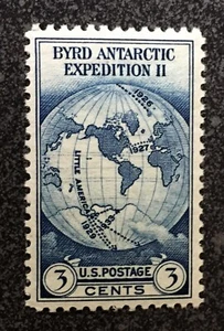 USA1933 #733 3c Byrd Antarctic Expedition II Mint NH - Picture 1 of 1