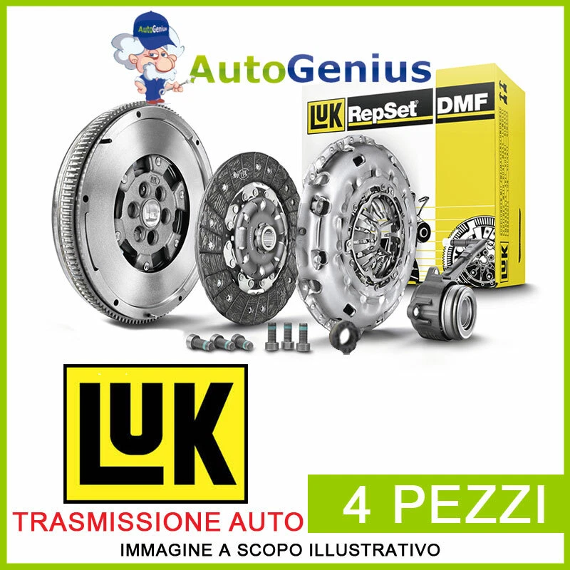 KIT FRIZIONE E VOLANO E CUSCINETTO PEUGEOT 307 CC 2.0 HDi 135 05> LUK 600013600 - Immagine 1 di 1