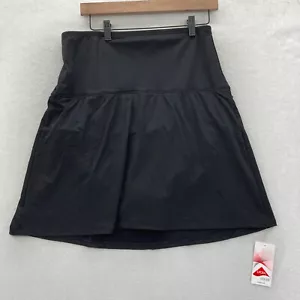 Lands End Swim Skirt UPF 50+ Sun Protection Beach Cover Up Black Women's 16 NWT - Picture 1 of 8