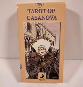 Baraja de cartas del Tarot de Casanova Lo Scarabeo de colección 2000 por Luca Raimondo Italia - Imagen 1 de 6