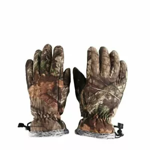 Camo Gloves Full Finger Unisex Thicken Gloves for Outdoor Ski Hunting - Picture 1 of 10